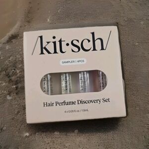 KITSCH Hair Perfume Discovery Set Sampler 4 X .05 Oz / 1.5mL Fragrances Spray
